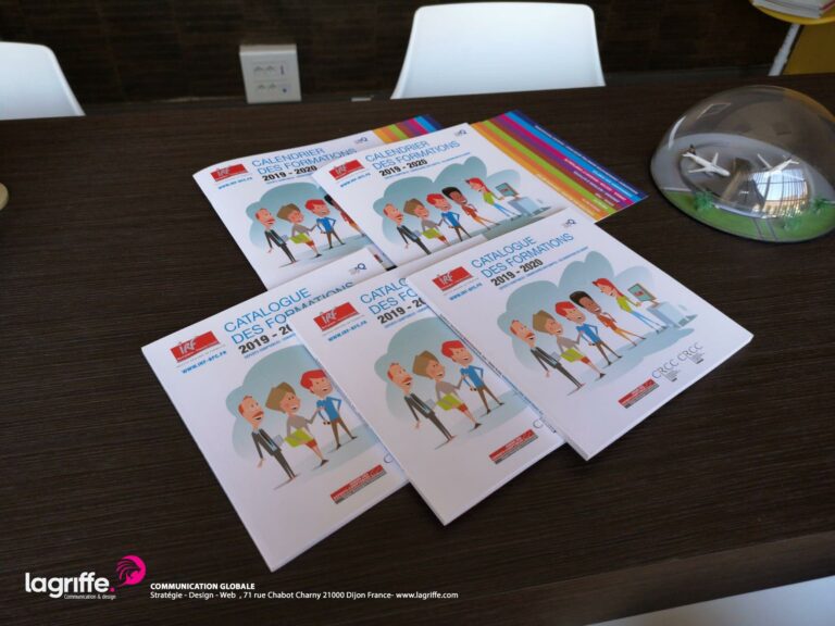 Réalisations 36 Catalogue brochure illustration impression lagriffe dijon