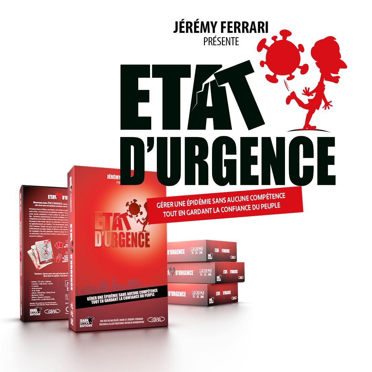 Etat d'urgence Jeremy ferrari dark smile la griffe dijon